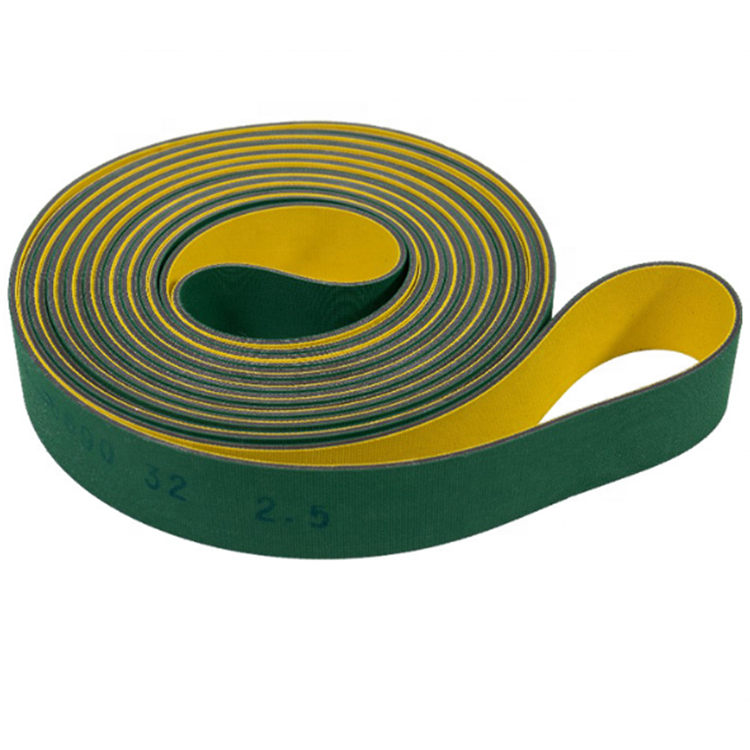 Nylon Sandwich Rubber Material Power Transmission Flat Belts habacid