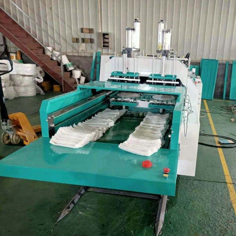 Fully Automatic Plastic Bags Clipping Machine Six Line Plastic Fruit Bag Making Machine