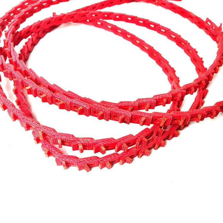 Red Power Twist Link V Belt A13 B17 C22 Z10 Transmission Belt
