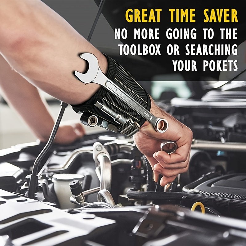 Portable Magnetic Wristband Tool Bag Keep Your Tools Within Reach