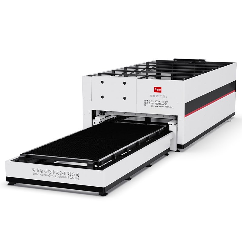12kw 15kw 12000w Big Size 8m by 2.5m Metal Sheet Fiber Laser Cutting Machine With CE Fully Cover