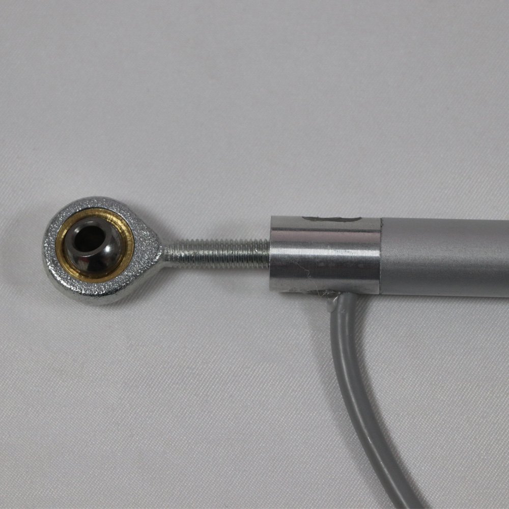 KPZ 150mm stroke length 12mm diameter potentiometric linear displacement sensor with both rod end bearings