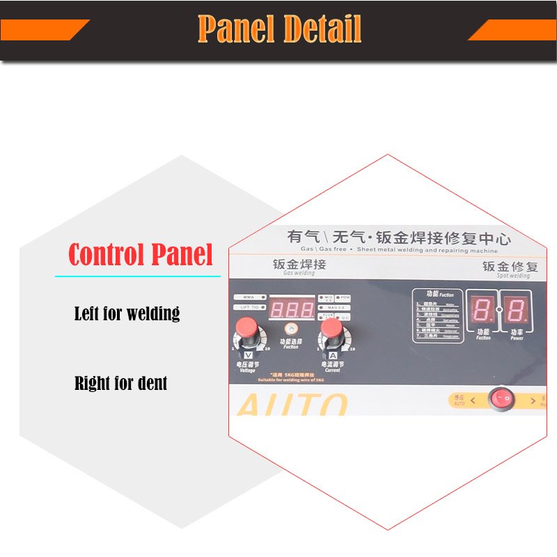 Car Body Spot Welding Dent Puller Machine MIG Stud Welder for Iron Steel Body Repair Equipment
