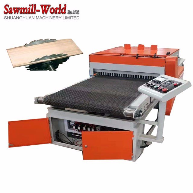 Fully Automatic Vertical Circular Straight Line Rip Saw Machine CNC Wood Cutting Table Saw Wood Working Production Line
