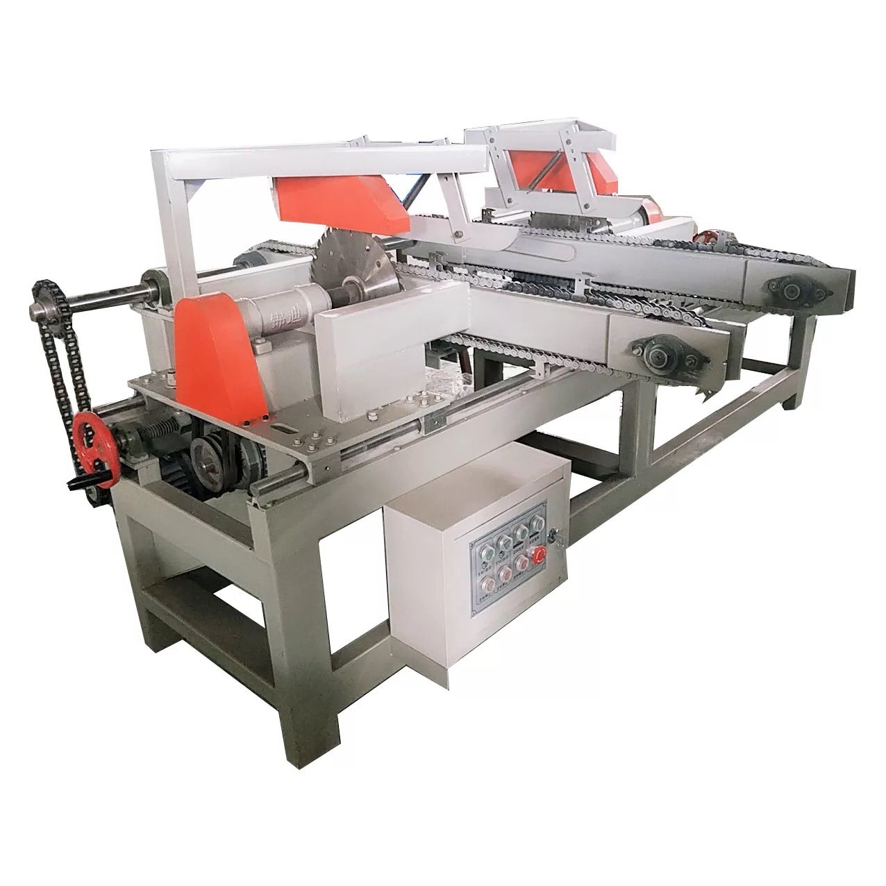 Fully Automatic Vertical Circular Straight Line Rip Saw Machine CNC Wood Cutting Table Saw Wood Working Production Line