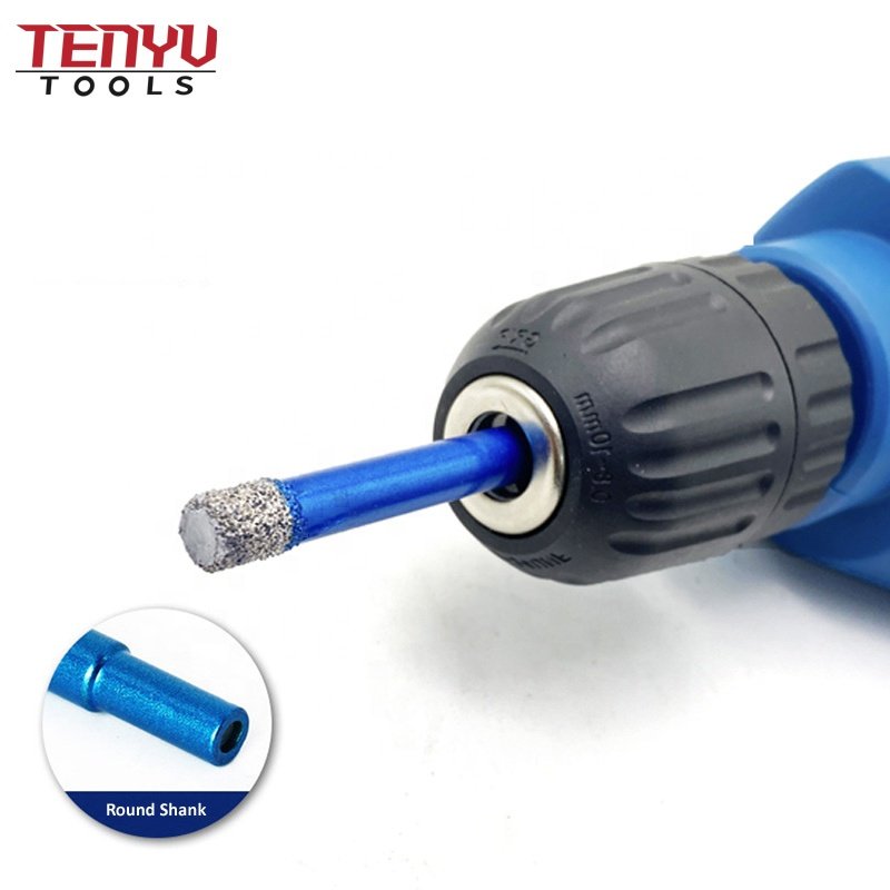 Power Tool Accessories High Quality Brazed Opener Diamond Hole Saw Core Drill Bit 18mm Brazing Core 6mm - 50mm Set