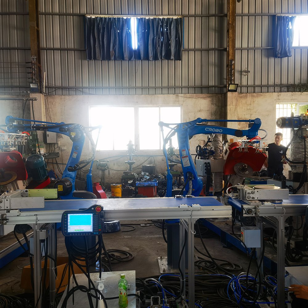 Stainless Steel Cookware Manufacturing Machinery Precision Automatic Lapping Polishing Machine