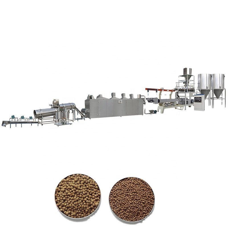 Cat Feed Pellet Processing Equipment Automatic Aquatic Feed Production Line New Design