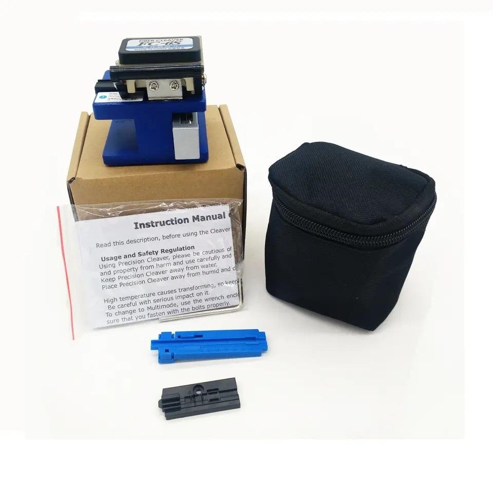 FTTH High Quality Fiber Tool Kits With Cleaver And Optical Power Meter And Visual Fault Locator