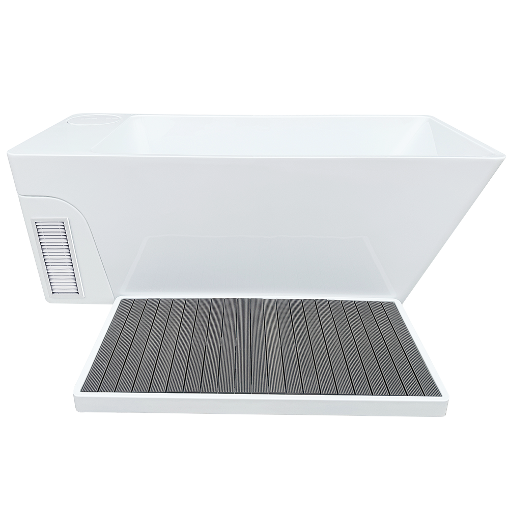 Acrylic Cold Plunge Tub All in One Plunge Ice Bath Cold Plunge With Water Chiller