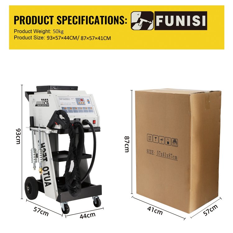 FUNISI Portable Auto Body Repair Equipment and Body Dent Puller Dent Repair Tool F18000