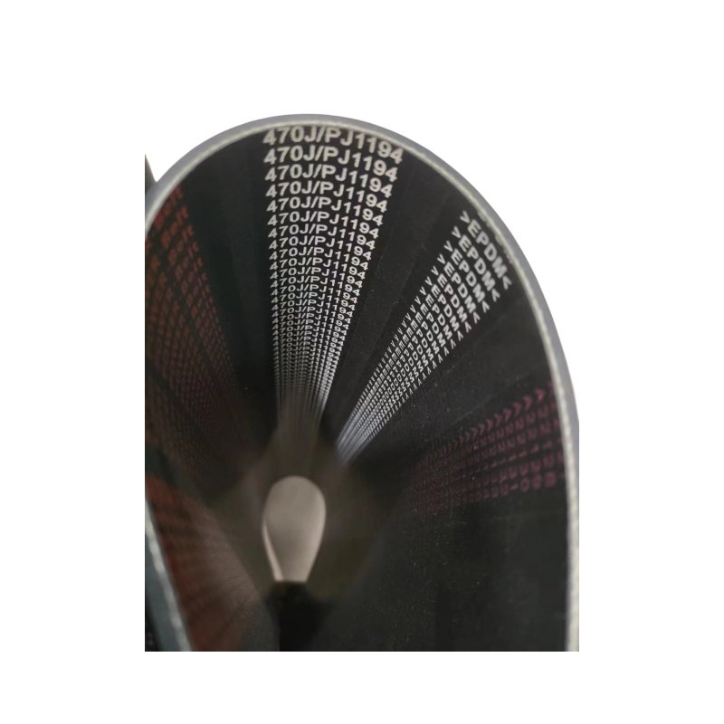 OEM Customizable Multi Wedge Belt PJ Mechanical Transmission V-Belt for Industrial Use Canvas Rubber Material for Printing Shops