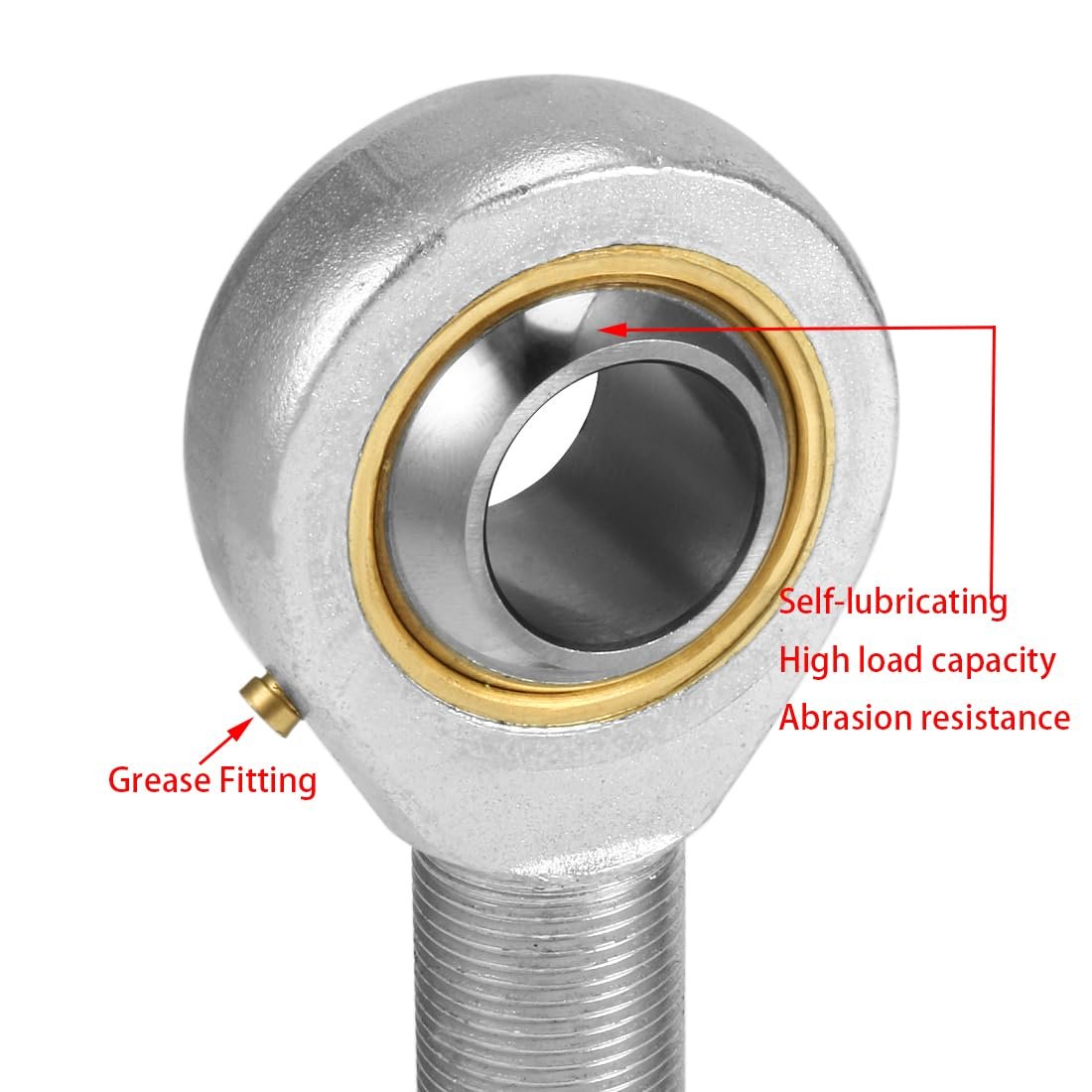 POSB12 Rod End Bearing 3/4-inch Bore Pre-Lubricated 3/4-16 Male Thread Right Hand Heim Joint