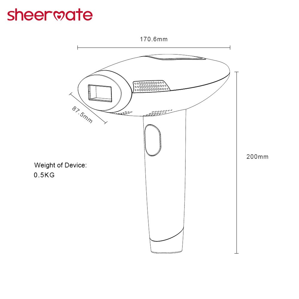 Medical Hair Removal Device Photon Hair Removal Device Painless Rechargeable Ice Cooling IPL Depilation Laser Beauty Equipment