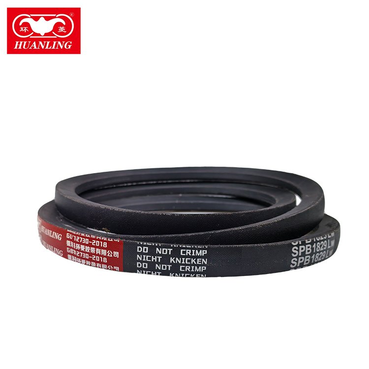 SPB1829Lw Manufacturers Wholesale Rubber V Belt High Quality Wear-Resistant Heat-Resistant Transmission Belts