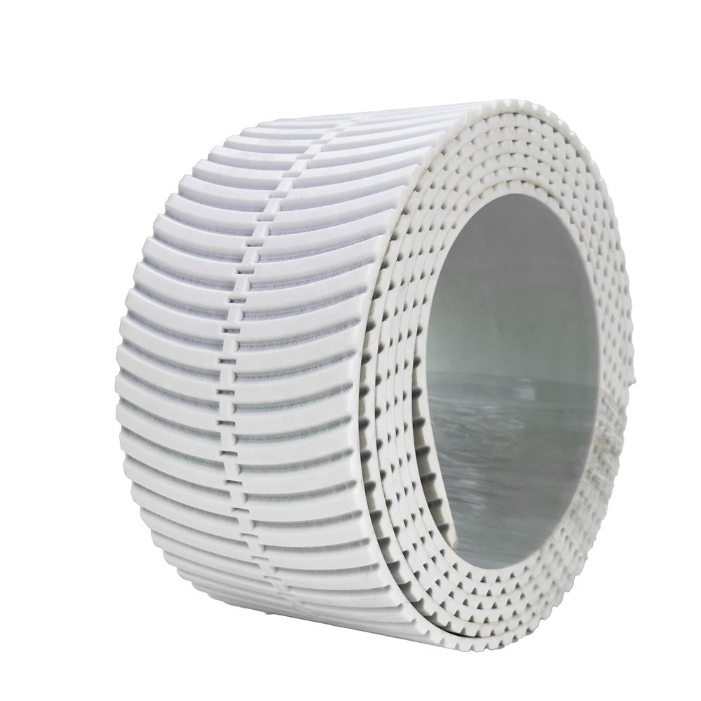 50/100 BATK10 polyurethane PU steel core timing belt with customized fabric cover PAZ coated