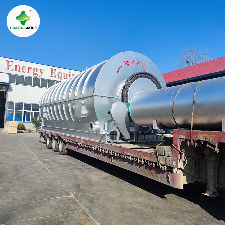 20 Ton Full Auto Tyre Pyrolysis Plant Waste Tire Rubber Recycling to diesel Production Line