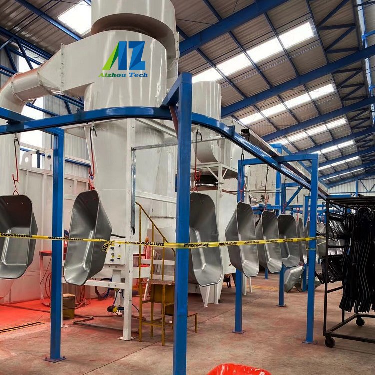 Hot Sale Automatic/semi-auto/manual Electrostatic Coating Production Line Powder Coating System