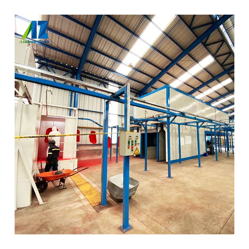 Hot Sale Automatic/semi-auto/manual Electrostatic Coating Production Line Powder Coating System