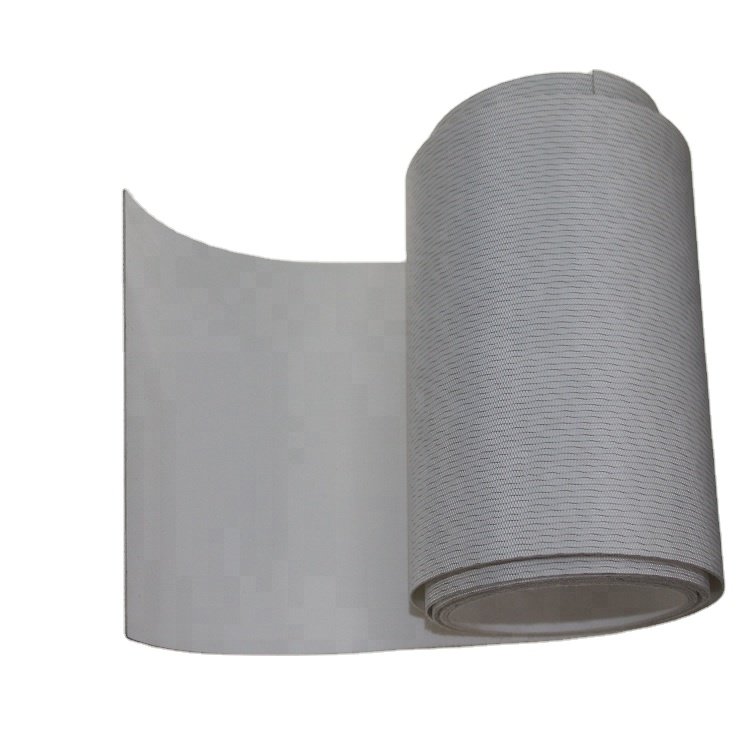 Factory Customized PVC Anti-Deviation Woven Conveyor Belt for Meat And Poultry Industry Dough Production Line Transmission Belt