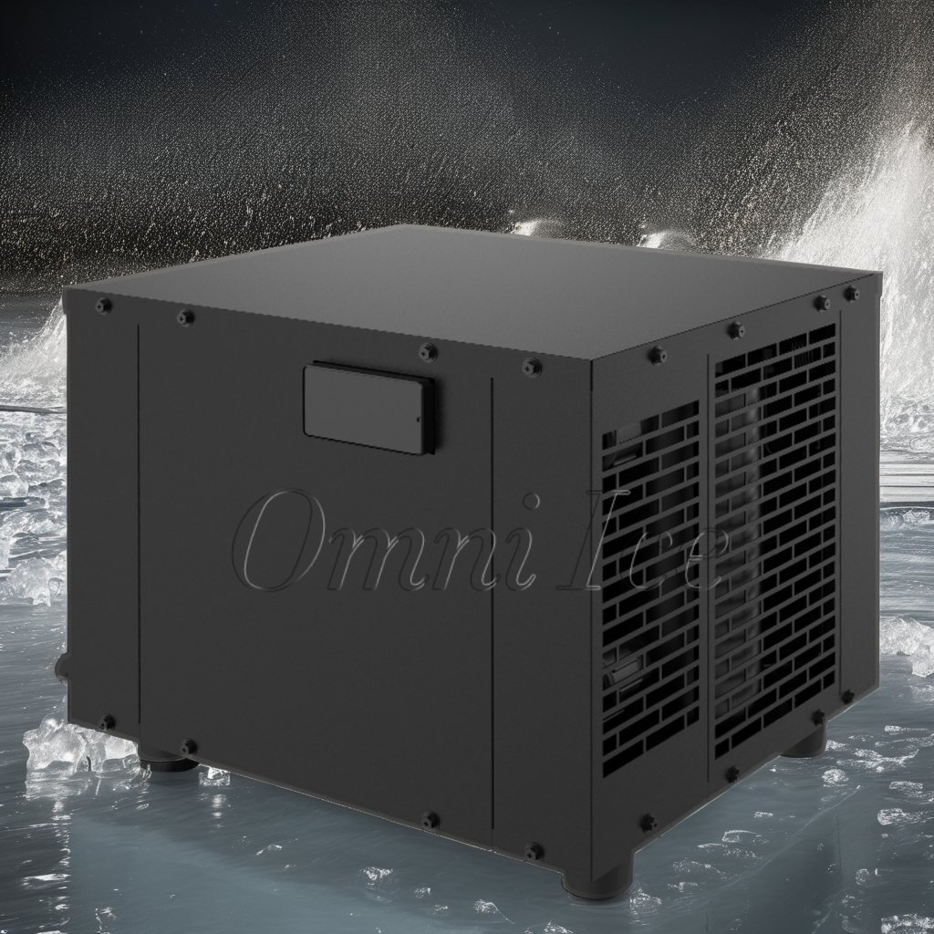 Automatic Recovery Mini Water Chiller Sports New 1hp 5hp Automatic Cold Plunge Pump Voltage Bath Compressor Core Component