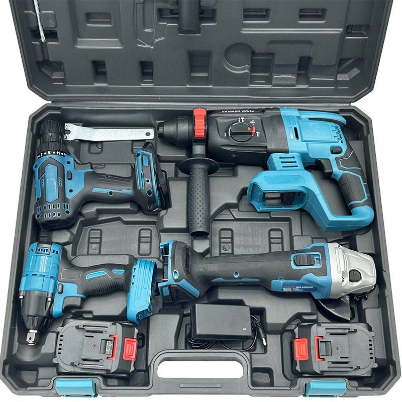 Custom LOGO wholesale new item power tools set with hammer and angle grinder