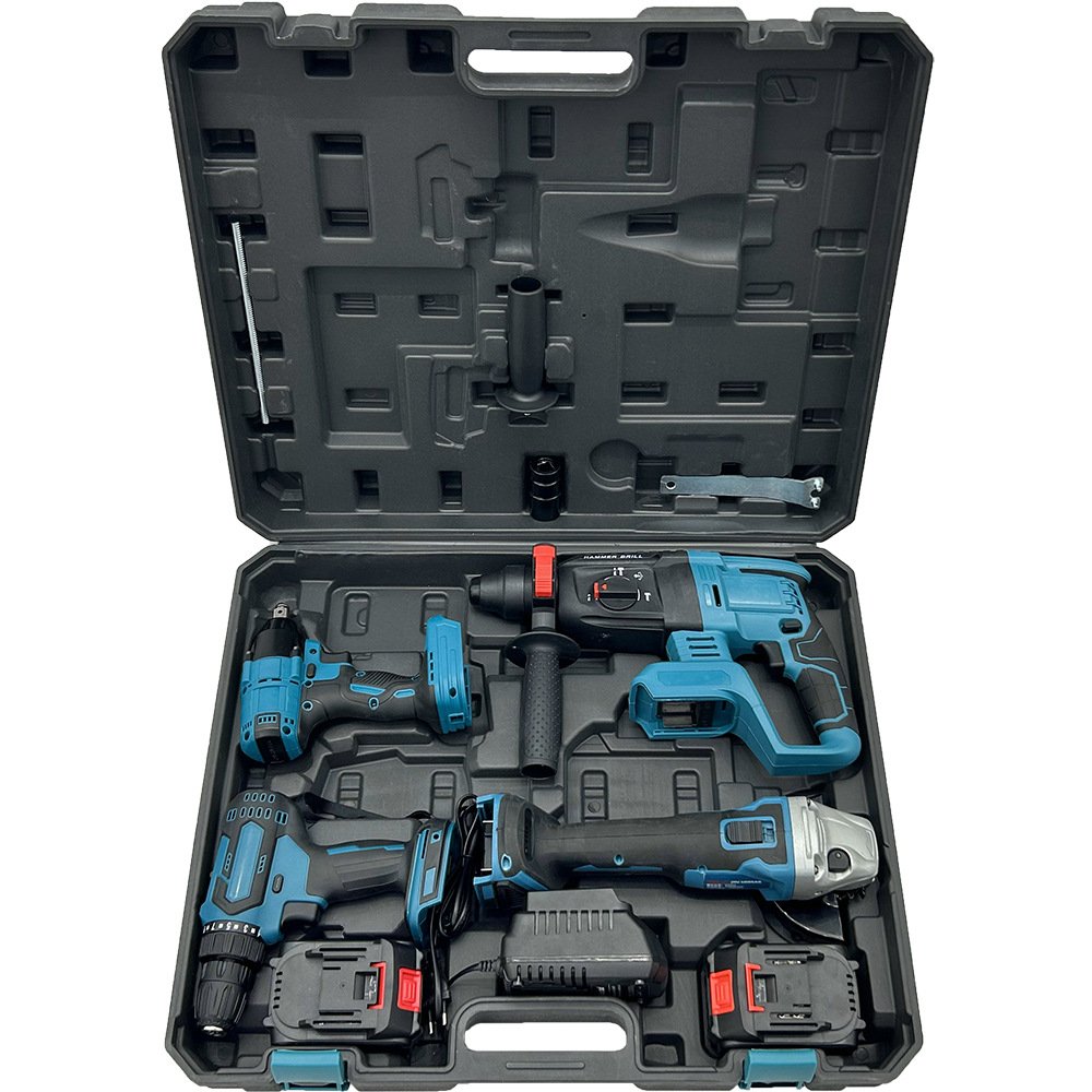 Custom LOGO wholesale new item power tools set with hammer and angle grinder