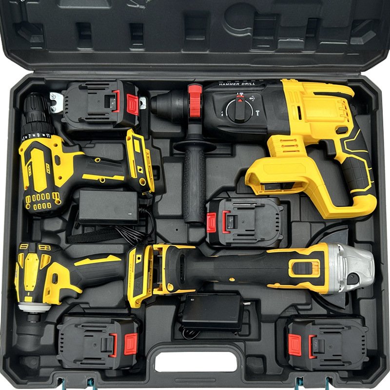 Custom LOGO wholesale new item power tools set with hammer and angle grinder