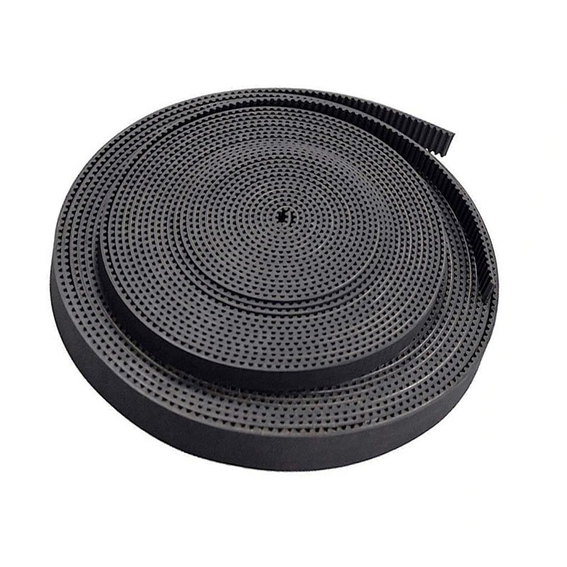 Arc Toothed HTD Type Pitch 5mm Rubber Timing Belt Black Open Synchronous Belt