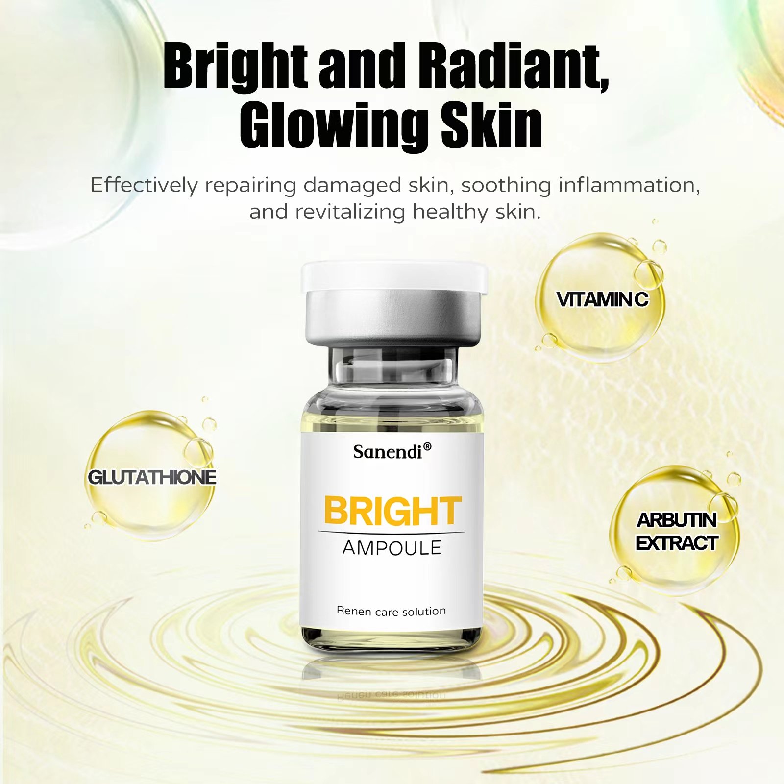 Jet Peel 7ml Hydrating Skin Care Firming Deep Cleansing Moisturizing Whitening Ampoule Face Anti-Aging OEM