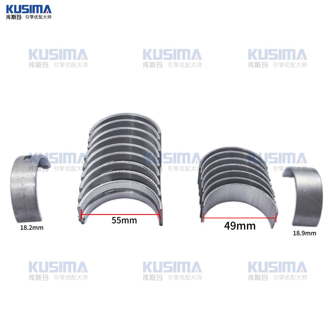 High quality connecting rod bearing & crankshaft main bearing BAF ANQ BJH BWG BPJ for Audi C6 2.0T B5 1.8T 06B105561B 06B105591B