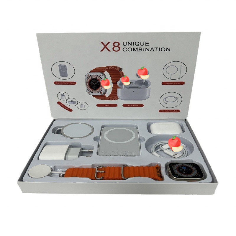 Suitable for iPhone accessories 6-piece gift box set Apple 16 ProMax Huaqiangbei 6-piece set Apple 5-piece set