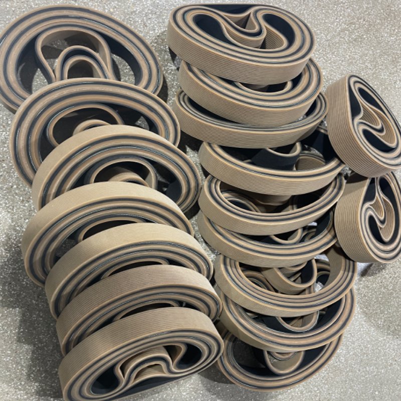 Rubber Conveyor Belts For Card Feeder/Automatic Counting Paging Machine Paper Feeding Seamless Wear-resistant Transmission Belt