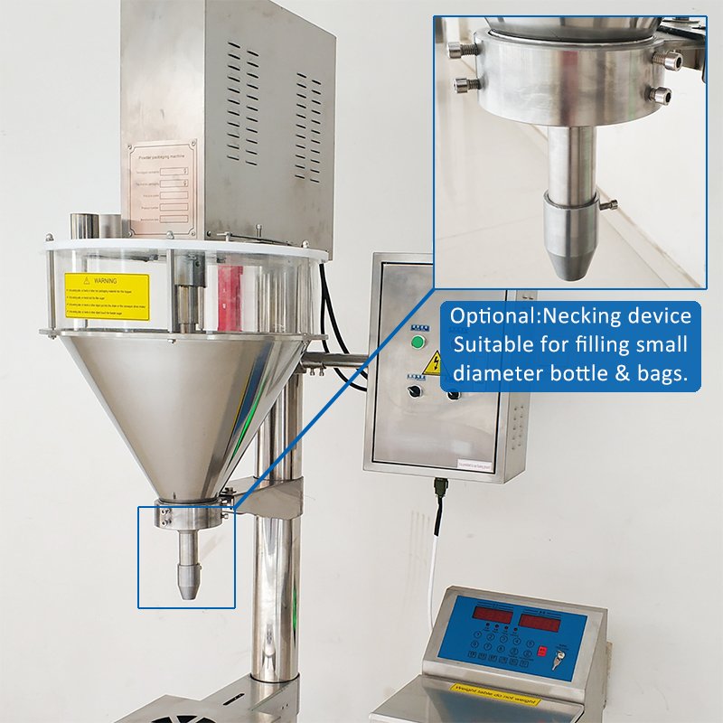 Semi Automatic Food Powder Filing Machine Sugar Packing Machine