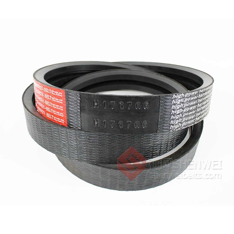 SHENWEI power transmission v ribbed harvester combined banded type belts for john deere combine harvester spare parts