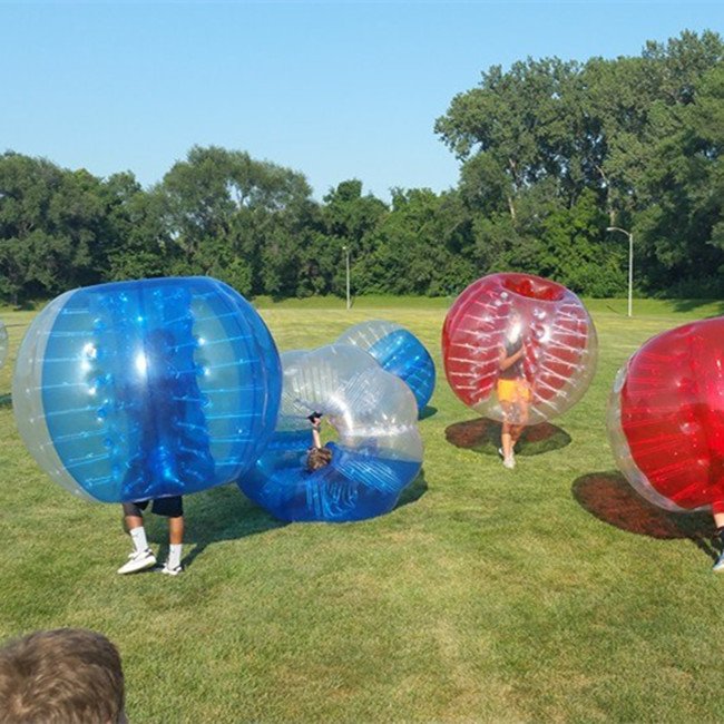 Human Sized Inflatable Bumper Balls Suite Soccer Bubble Body Zorb Rolling Ball for Sale