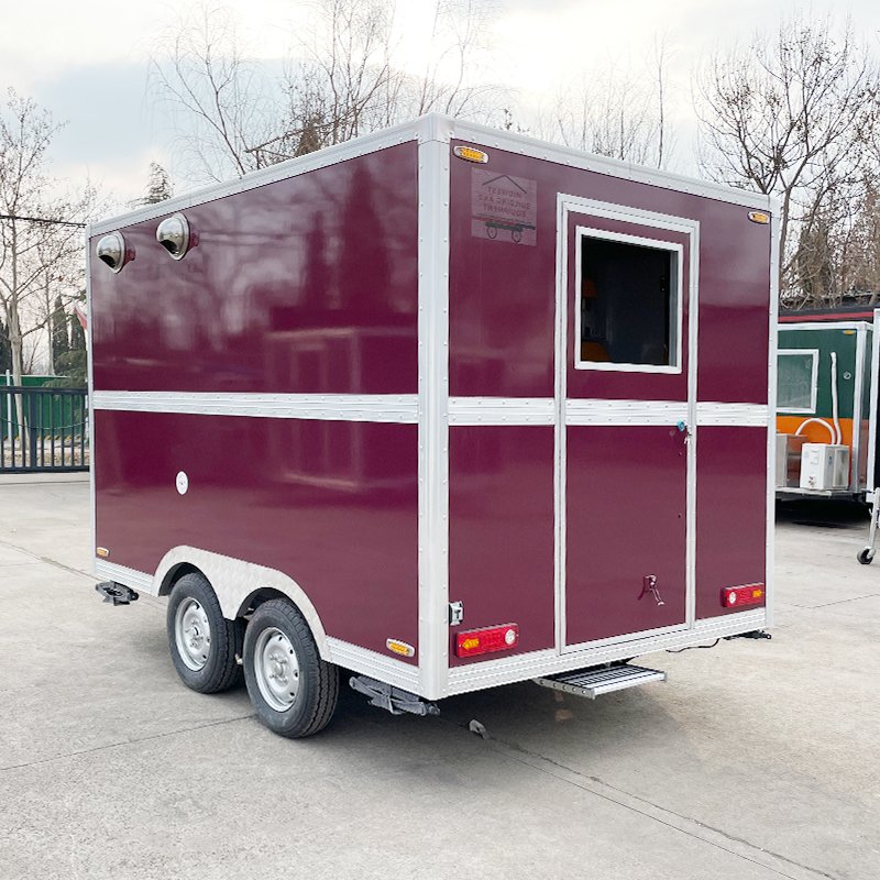 Sandwich Food Truck Churros BBQ Coffee Fast Food Trailer Mobile Kitchen Trailers for Sale