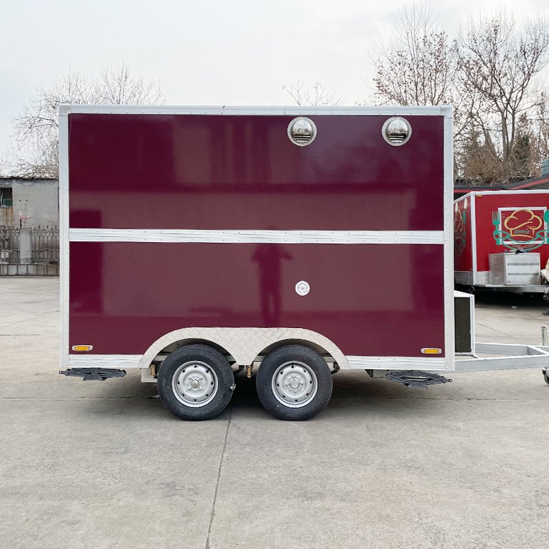 Sandwich Food Truck Churros BBQ Coffee Fast Food Trailer Mobile Kitchen Trailers for Sale