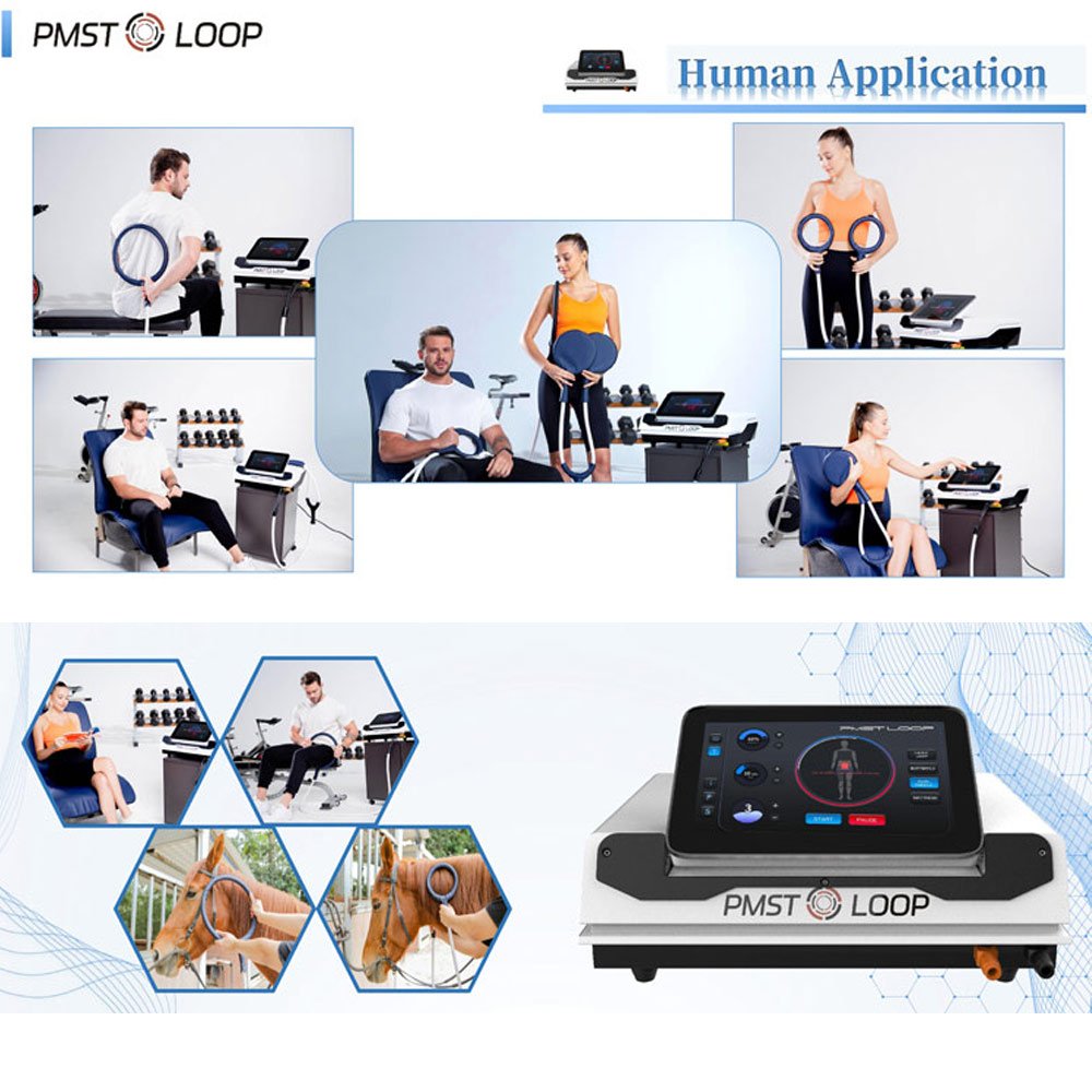 Portable Magnetic Pulser Pemf Therapy Device PMST LOOP PRO MAX PEMF Horse Rehabilitation Equipments Physical Therapy