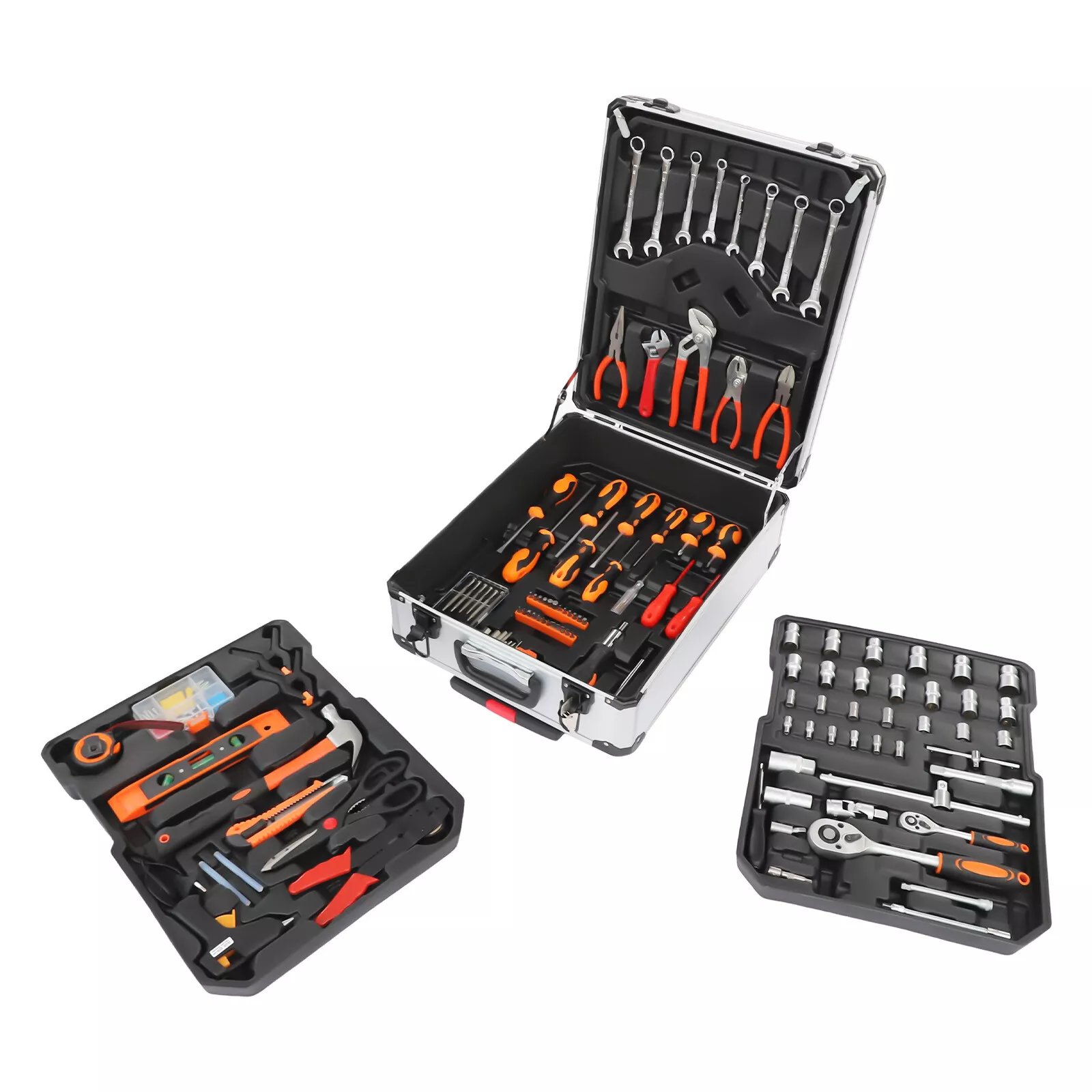 Heavy Duty Hand Hardware Tools Set Anti-Slip Handle and Durable Metal Perfect for Household and Workshop Repair Projects