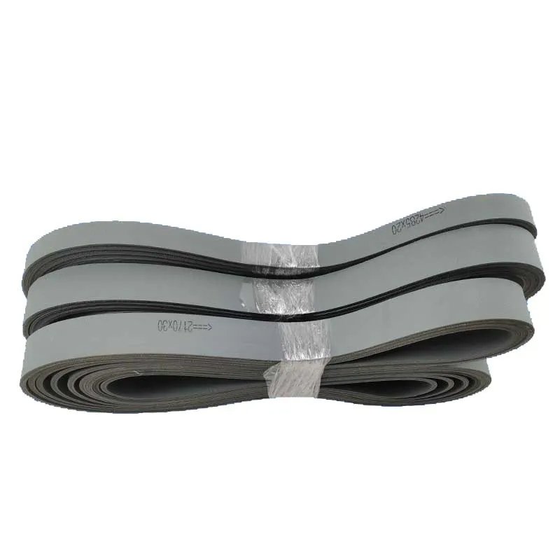 Polyamide Flat Pvc Flat Conveyor Belt Price Black Flat Belt Coated