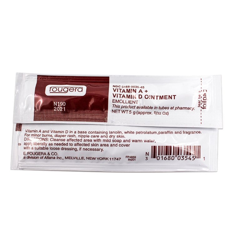 Vitamin Ointment 5G A&D Anti Scar Tattoo Repair Cream After Eyebrow or Lip Tattoo Quick Heal 100pcs/bag
