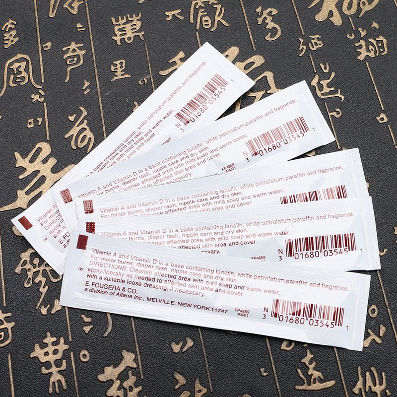 Vitamin Ointment 5G A&D Anti Scar Tattoo Repair Cream After Eyebrow or Lip Tattoo Quick Heal 100pcs/bag