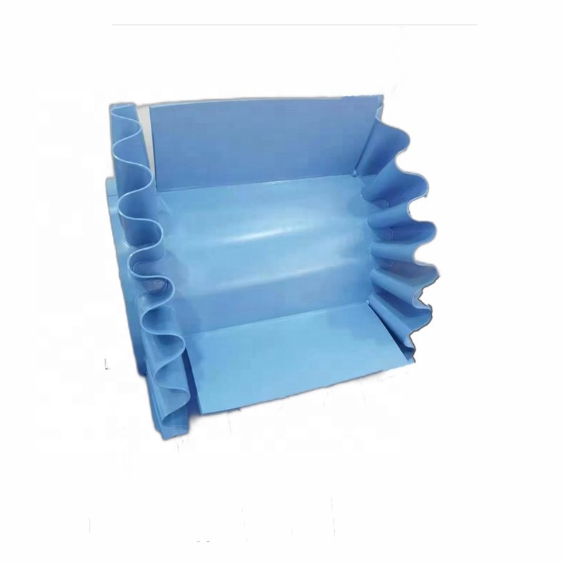 3mm Antibacterial Oil -Resistant Non -Mildew Positive Drive Fruit Sorting Conveyor Belt Monolithic Conveyor Belt With Sidewall