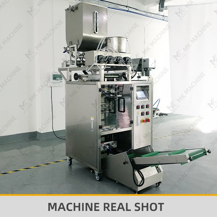 Automatic Multi-lane 2ml 5ml Small Stick Sachet Liquid Foundation Emulsion Cosmetic Sample Body Lotion Cream Packing Machine