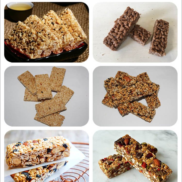 Buhler Type SnackFix Bar Mini Granola Bar Forming Machine With Auto Packing Line Small Floor Space Low Investment