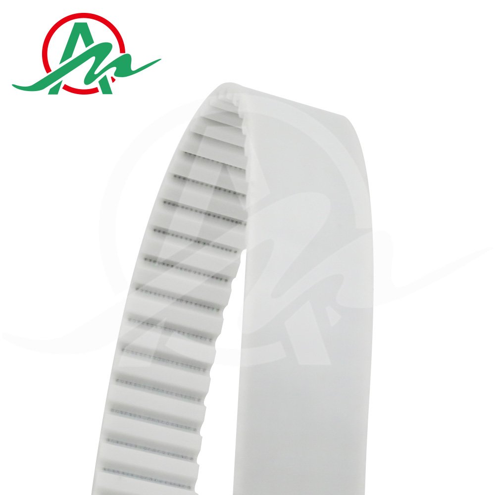 Machinery Transmission AT10 PU Open Timing Belt single side tooth Polyurethane Material