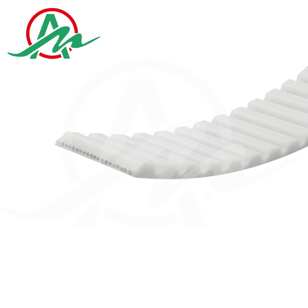 Machinery Transmission AT10 PU Open Timing Belt single side tooth Polyurethane Material