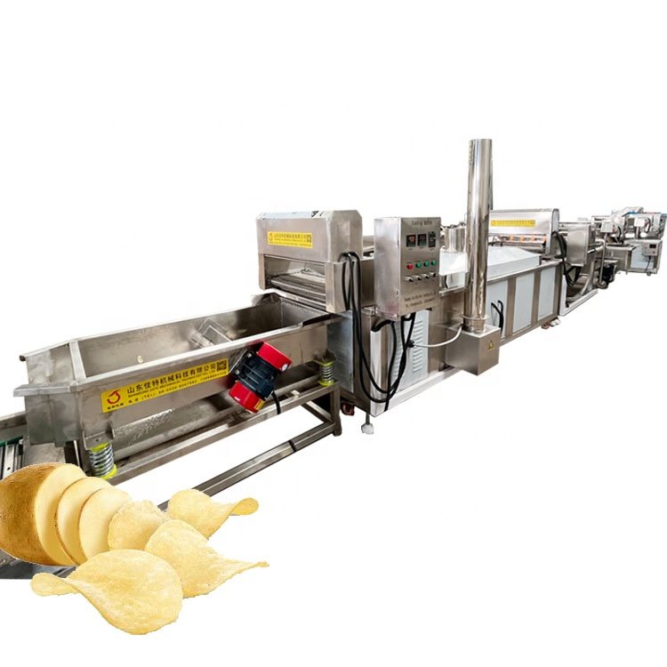Supply Potato Chips Production Machine French Fries Equipment Chips Making Machinery Potato Processing Line
