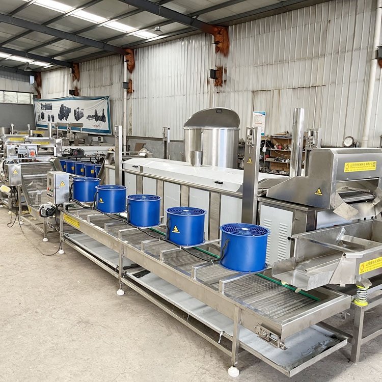 Supply Potato Chips Production Machine French Fries Equipment Chips Making Machinery Potato Processing Line